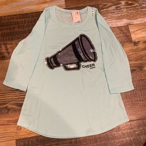 Cheer shirt brand new